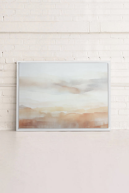 SUNSET STROKES Canvas Art - Oeuvre sur toile étiré - Shopthatapp.ca