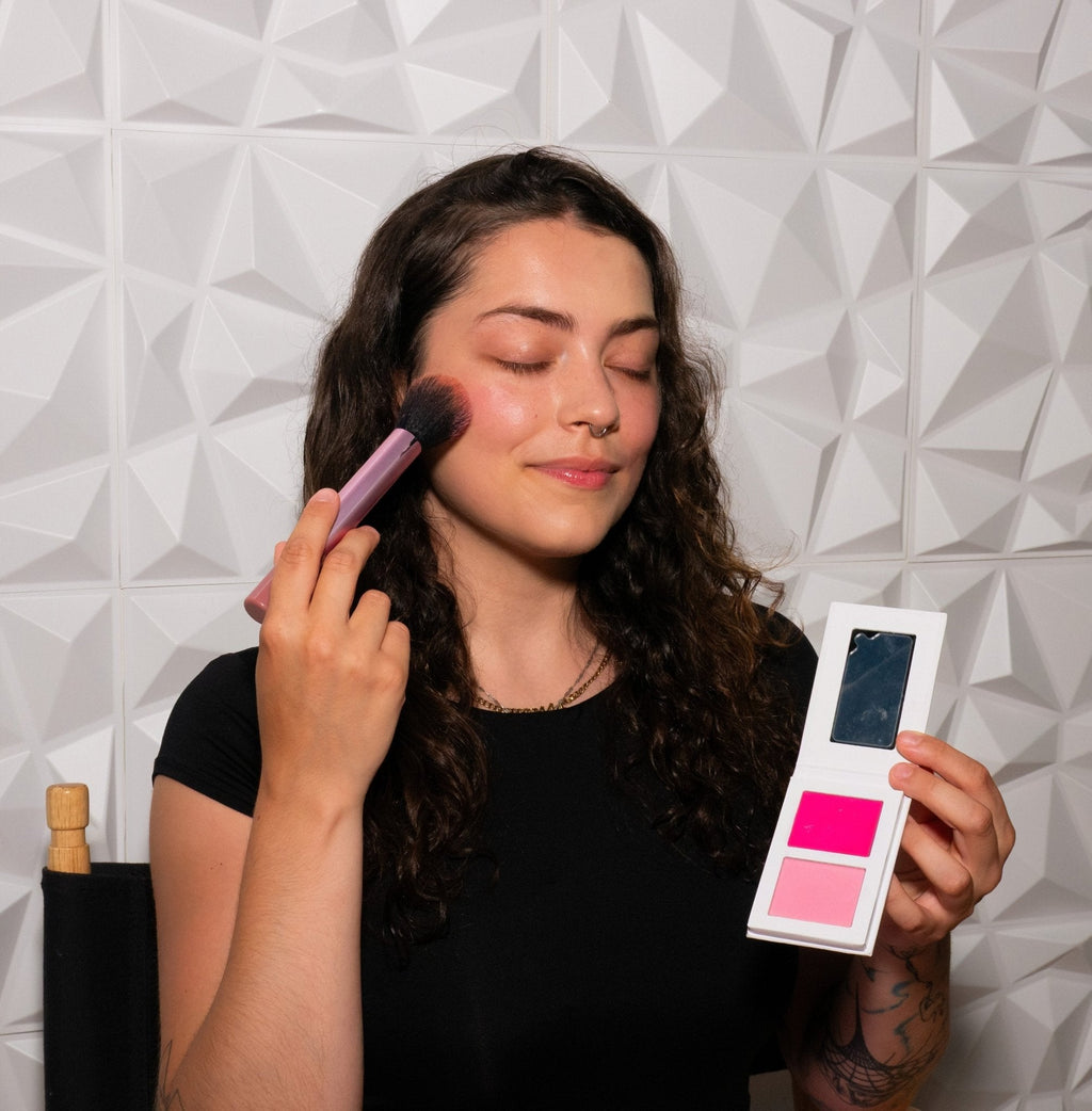 Blush Double crémeux & poudre – Blush crémeux intense pigmentation | FencyGrace Canada - Shopthatapp.ca