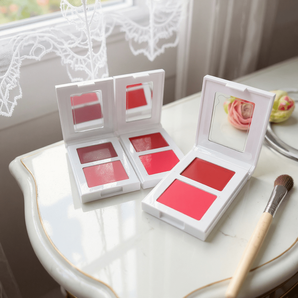 Blush Double crémeux & poudre – Blush crémeux intense pigmentation | FencyGrace Canada - Shopthatapp.ca