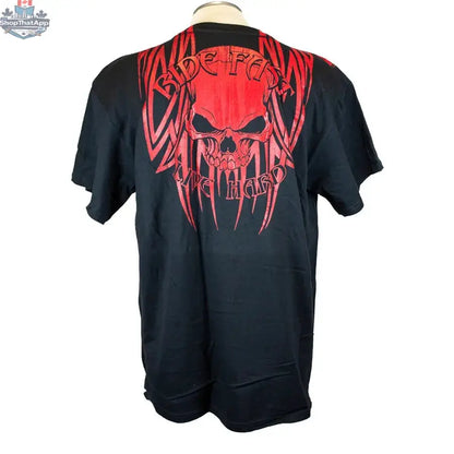 Unleash Your Style with the BOL Men's Skull T-Shirt Boutique of Leathers/Open Road