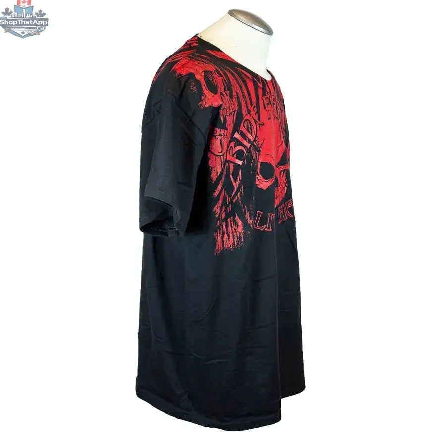 Unleash Your Style with the BOL Men's Skull T-Shirt Boutique of Leathers/Open Road