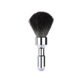 MERKUR Shaving Brush 1701 Vegan Synthetic Hair in Bright Chrome