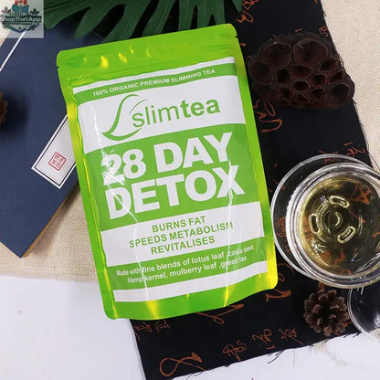 Slim Tea 28 Day Detox Burns Fat Weinght Loss - Shopthatapp.ca