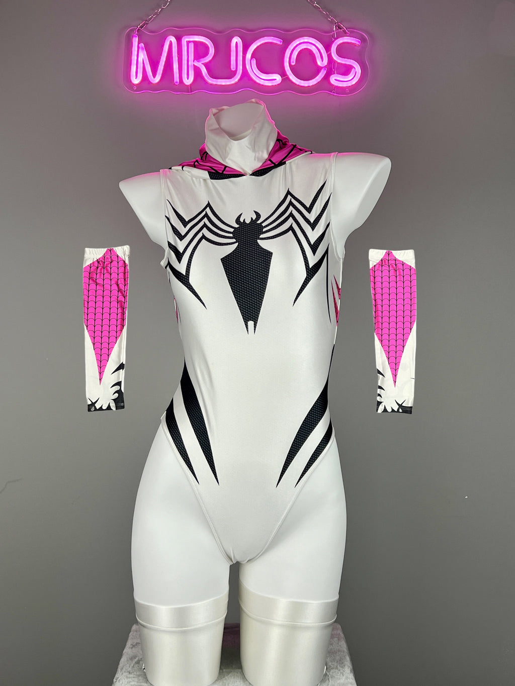 Woman Super Hero Spandex Open Crotch Cosplay Bodysuit Sexy Lingerie - Shopthatapp.ca