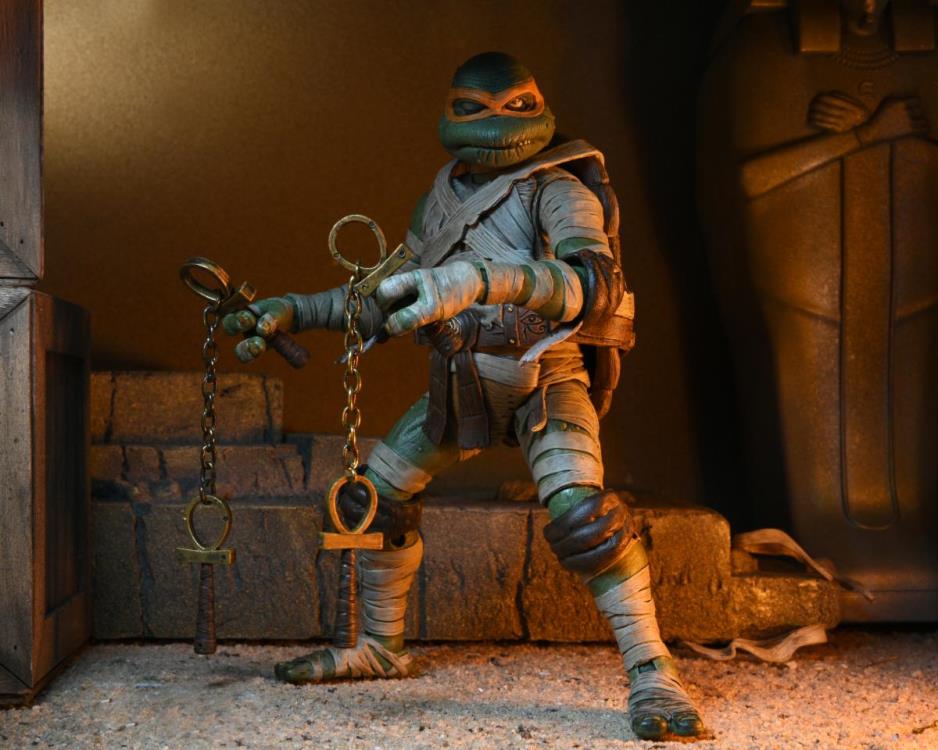 Universal Monsters x Teenage Mutant Ninja Turtles Ultimate Michelangelo as The Mummy - Www.Shopthatapp.ca