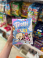 German Trolli Milch Kuu gummy candy in a 150g bag, featuring creamy milk flavor and colorful bear-shaped gummies.