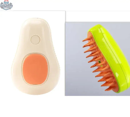 3-in-1 Steam Cat Hair Brush — Grooming, Cleaning & Massage in One - Shopthatapp.ca