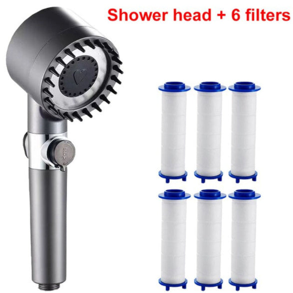 3 Modes High Pressure Shower Head for a Luxurious Shower Experience - Shopthatapp.ca