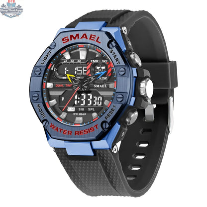 Digital Alloy Electronic Watch Men - Shopthatapp.ca