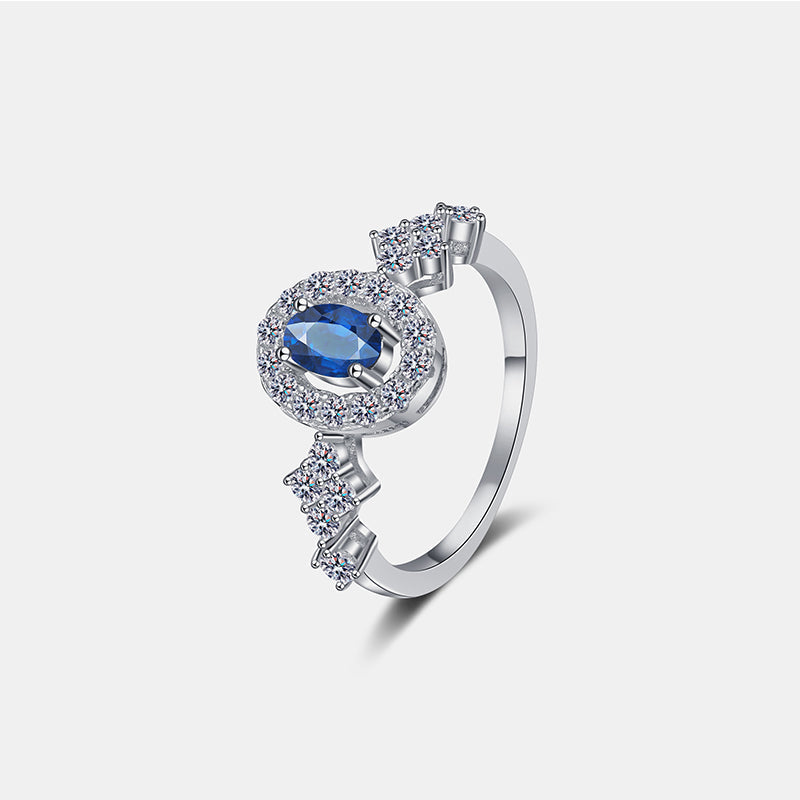925 Sterling Silver Moissanite Ring - Shopthatapp.ca