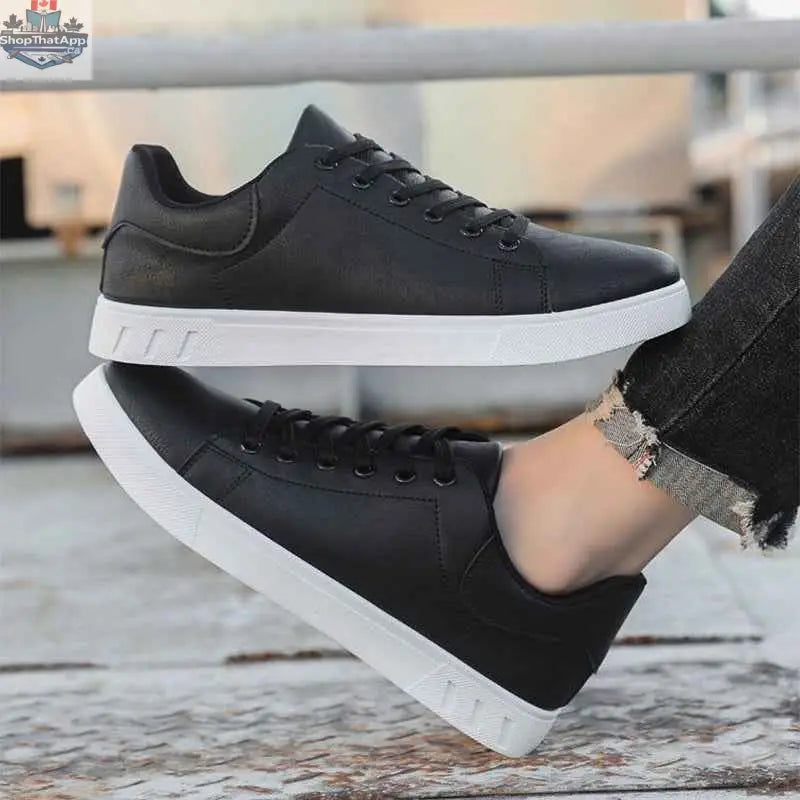 Lace-up Flat Shoes Men's Fashion Casual Shoes - Shopthatapp.ca