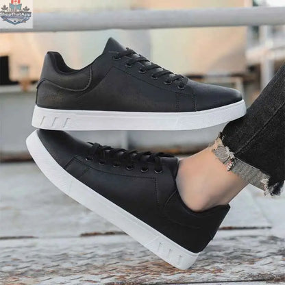 Lace-up Flat Shoes Men's Fashion Casual Shoes - Shopthatapp.ca