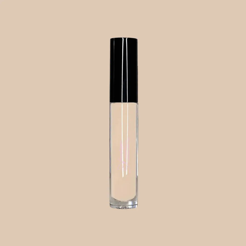 Vegan FencyGrace Nia 100 concealer cache-cernes in a sleek tube with applicator for under-eye makeup.