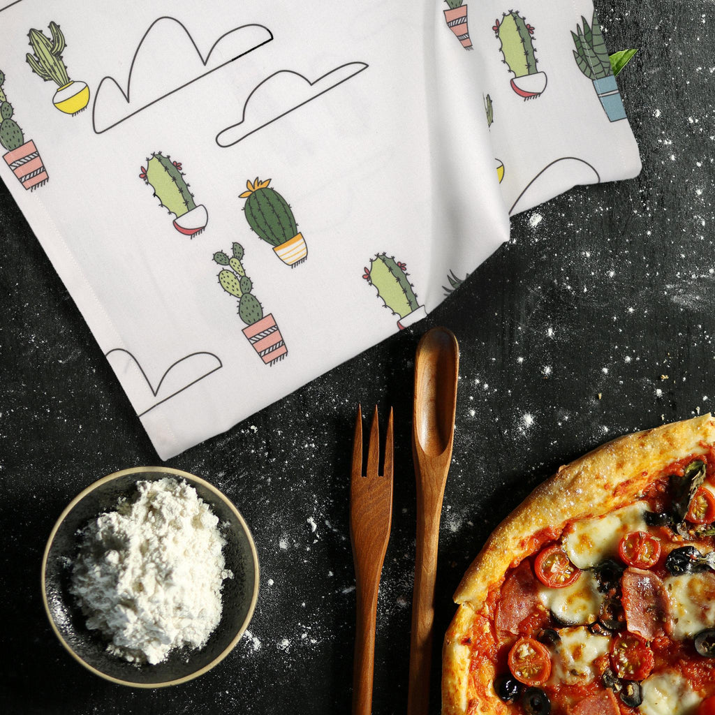 Clouds Over Desert: Cacti Tea Towels - Shopthatapp.ca