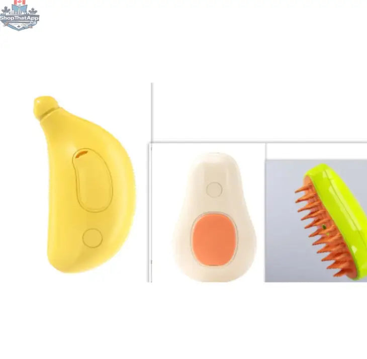 3-in-1 Steam Cat Hair Brush — Grooming, Cleaning & Massage in One - Shopthatapp.ca