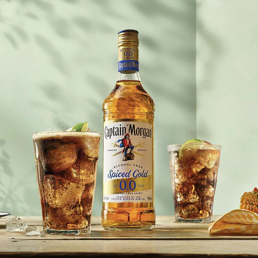 Captain Morgan Spiced Gold 0.0 - Non-Alcoholic Alternative