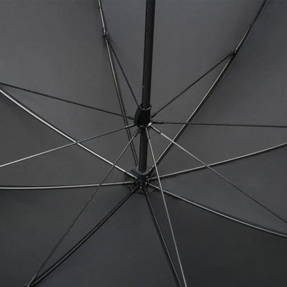 Luxury windproof carbon fiber umbrella by Carbon Loom, showcasing sleek design and lightweight, durable construction.