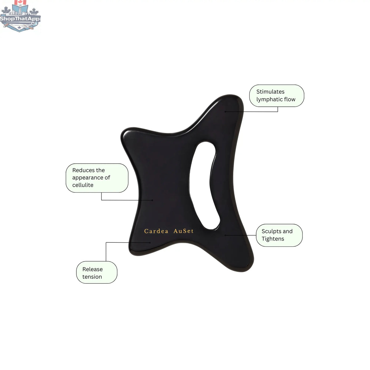 Body Gua Sha Tool for Natural Healing and Skin Rejuvenation - Shopthatapp.ca