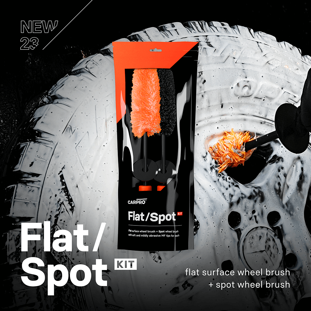 CARPRO Flat Spot Wheel Cleaning Brush Set - Www.Shopthatapp.ca