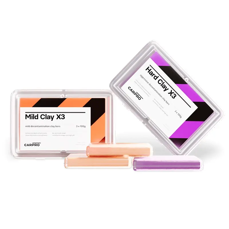 CARPRO Claybar 3 Pack Set (Mild or Hard) - Www.Shopthatapp.ca