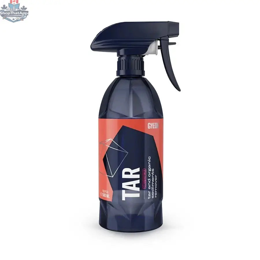 GYEON Q²M Tar Remover by CARZILLA in a 500ml bottle, designed to remove tar and sticky residue from vehicle surfaces