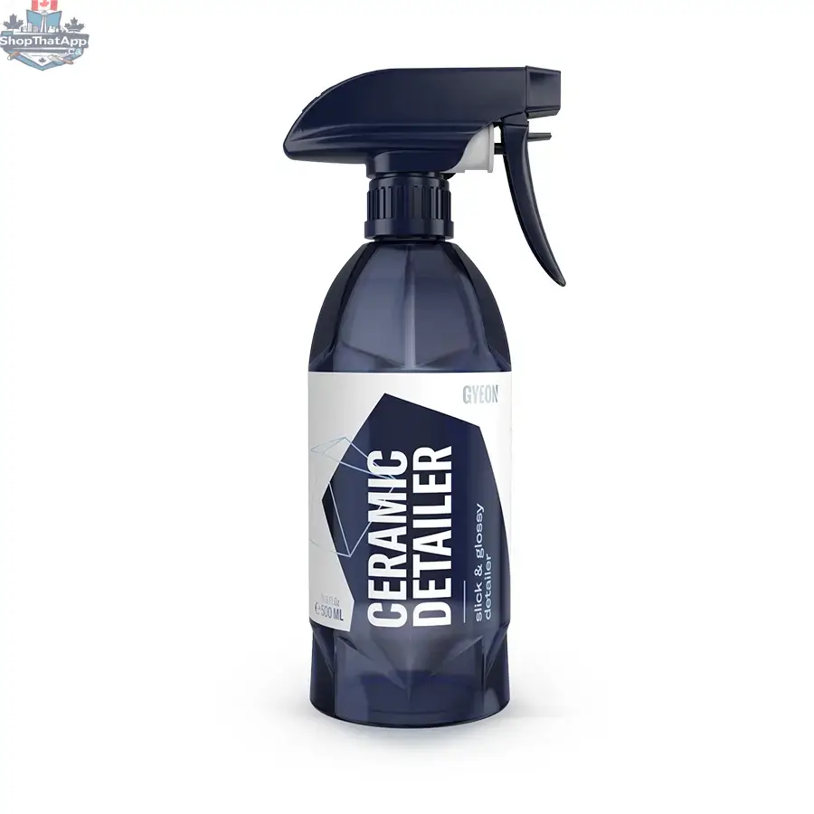 GYEON Q²M Ceramic Detailer exterior spray bottle by CARZILLA, 500ml, for enhancing vehicle gloss and protection