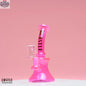Castle Glassworks mini electroplated 7-inch dab rig with a sleek, high-performance design, featuring a clear glass body and intricate details.