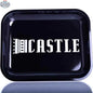Castle Glassworks durable rolling tray with a sleek, sturdy design, perfect for organizing rolling supplies and accessories.