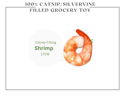 Catwants plush cat toy filled with silvervine and catnip, shaped like a grocery item, designed for playful cats.