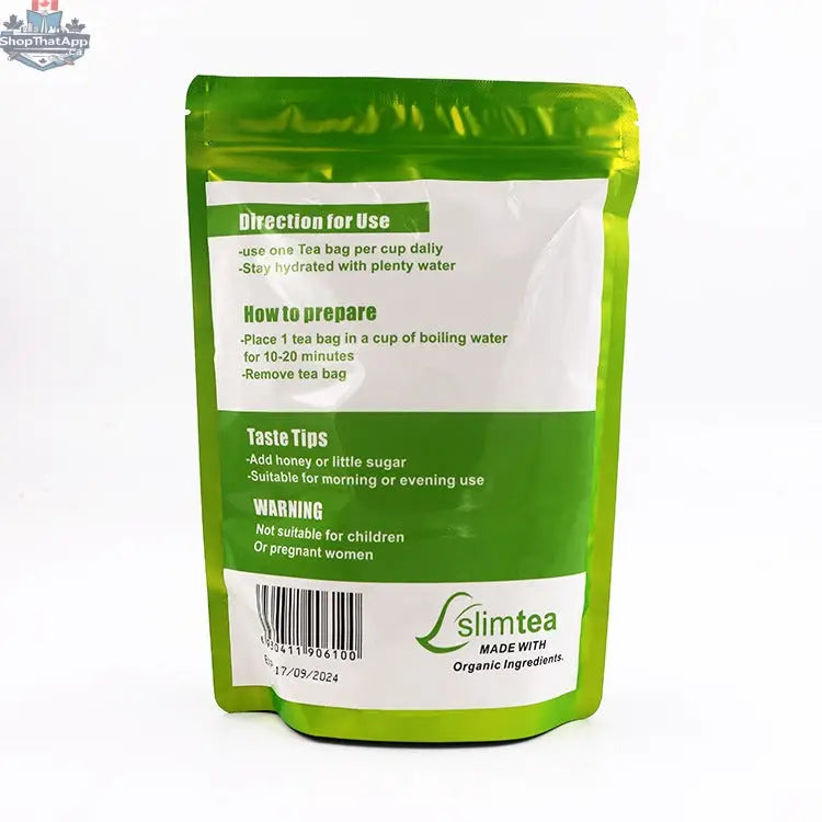Slim Tea 28 Day Detox Burns Fat Weinght Loss - Shopthatapp.ca