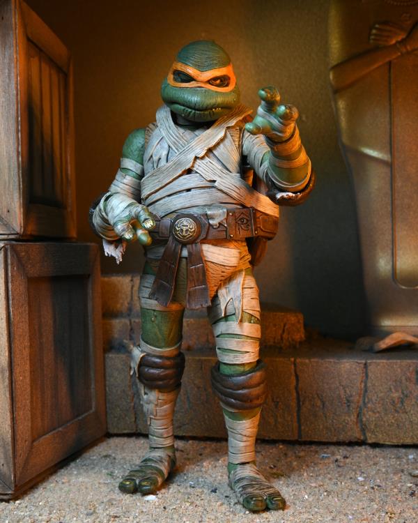 Universal Monsters x Teenage Mutant Ninja Turtles Ultimate Michelangelo as The Mummy - Www.Shopthatapp.ca