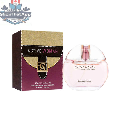 Chris Adams Active Woman Eau de Parfum 80mL (2.64oz) - Shopthatapp.ca