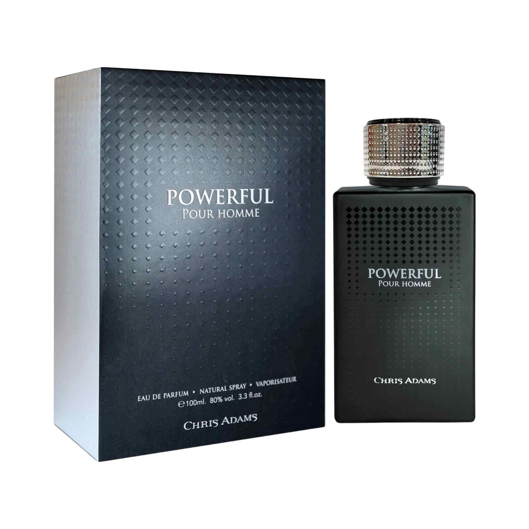Chris Adams Powerful Eau de Parfum for Men 100mL (3.3oz)