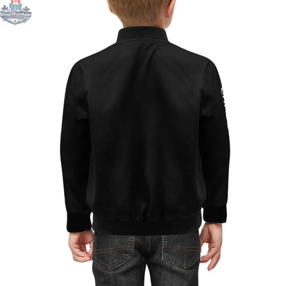Kids CITADL bomber jacket with stylish design and comfortable fit, perfect for outdoor adventures and casual wear.