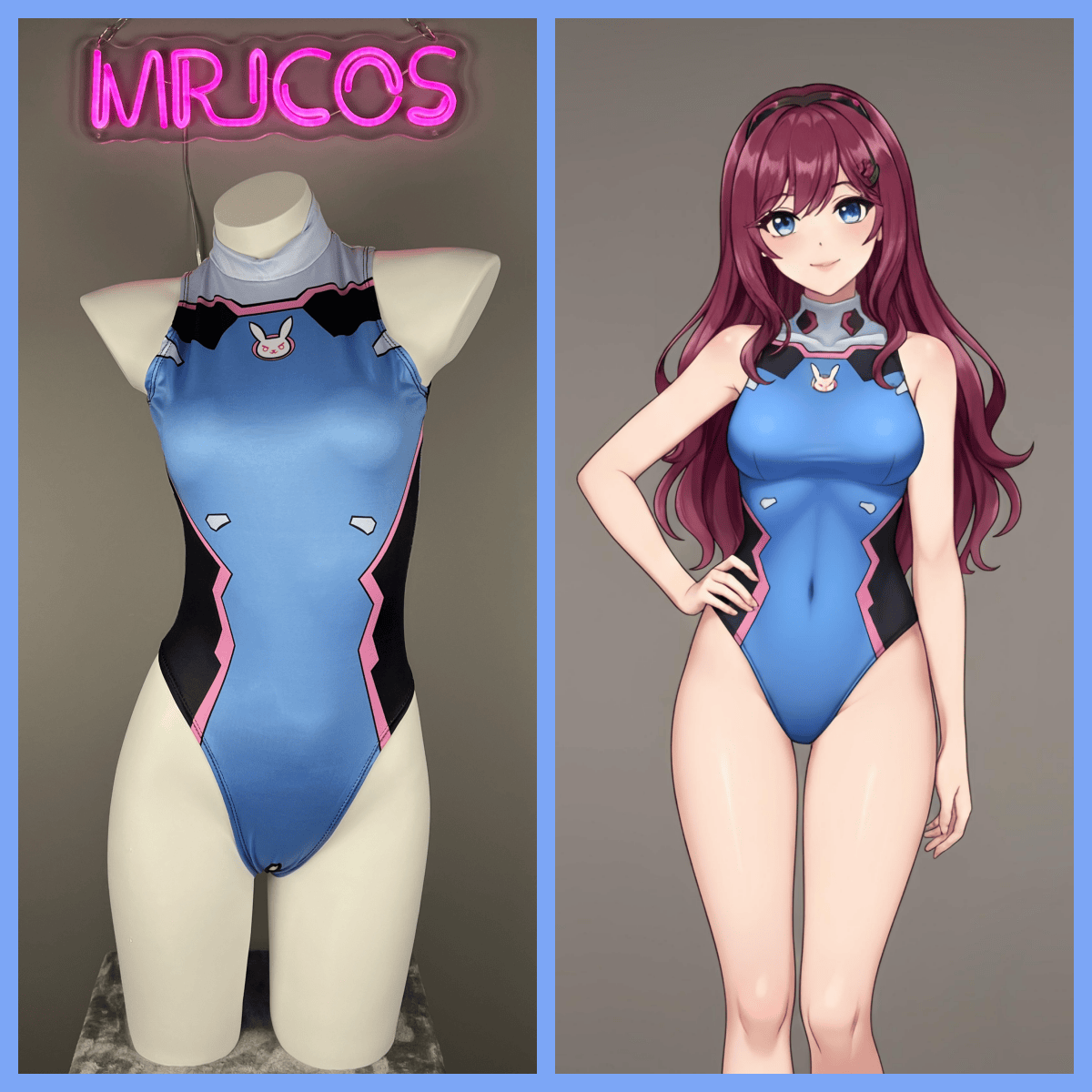 Crotchless Anime Cosplay BodySuit Lingerie Costume - Shopthatapp.ca