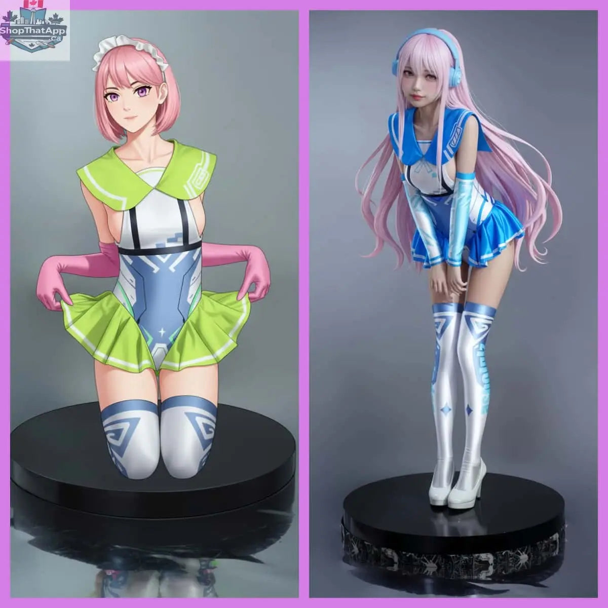MRJCOS Japanese anime swimwear spandex racing suit with race queen design, form-fitting wetsuit for aquatic sports and cosplay.
