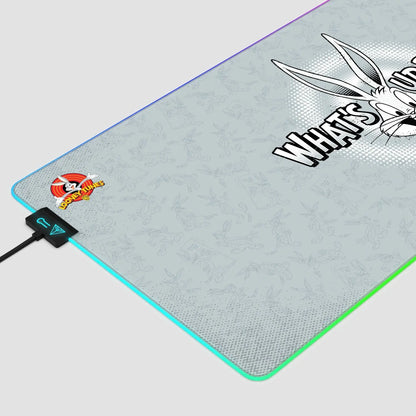 Cybeart Bugs Bunny gaming mouse pad with colorful cartoon design, providing speed and precision for gamers.