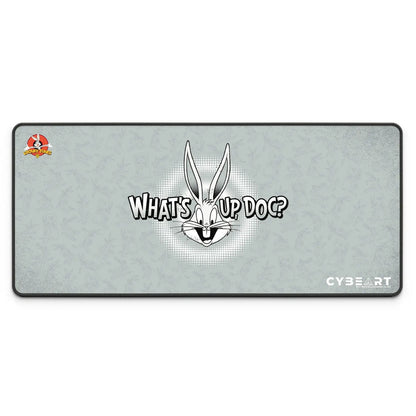 Cybeart Bugs Bunny mouse pad for gamers featuring vibrant cartoon design, ideal for speed and precision gaming.