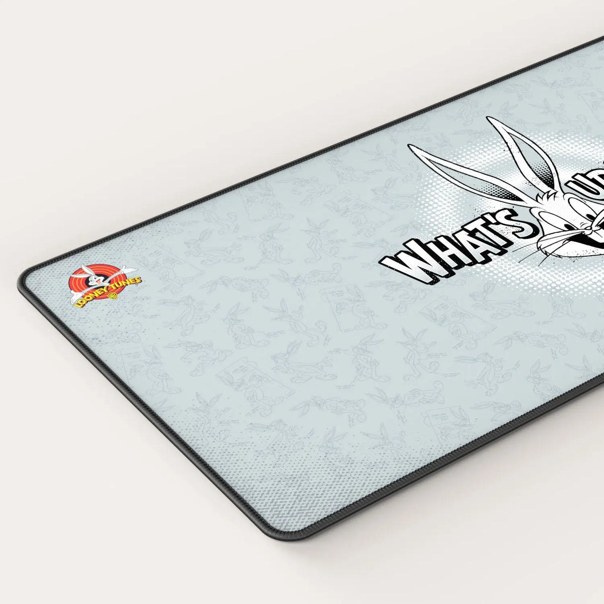 Cybeart Bugs Bunny gaming mouse pad with vibrant cartoon design, ideal for speed and precision in gaming setups.