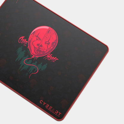 Cybeart IT COME HOME gaming mouse pad with smooth surface and vibrant design for enhanced gaming experience