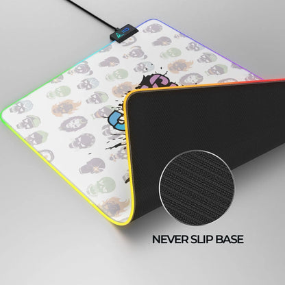 Cybeart Suicide Squad mouse pad featuring vibrant artwork, ideal for gaming and computer use.