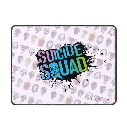 Cyberart Suicide Squad mouse pad featuring vibrant artwork, designed for gamers, with a smooth surface for precise mouse control.