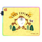 Cybeart TAZ Tasmanian Devil gaming mouse pad with vibrant design, smooth surface, and non-slip base for optimal gaming performance.