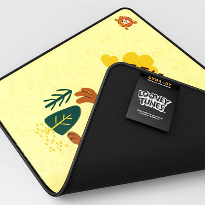 Cybeart TAZ Tasmanian Devil gaming mouse pad with vibrant graphic, designed for enhanced gaming performance.