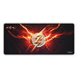 Cybeart The Flash gaming mouse pad with vibrant lightning design, non-slip rubber base, and smooth surface for precise mouse control