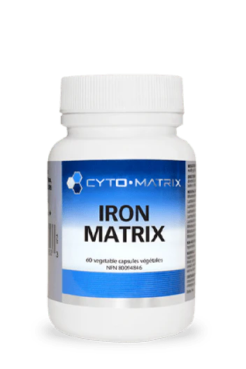 Cyto-Matrix Iron Matrix 20mg 60v-caps - Shopthatapp.ca
