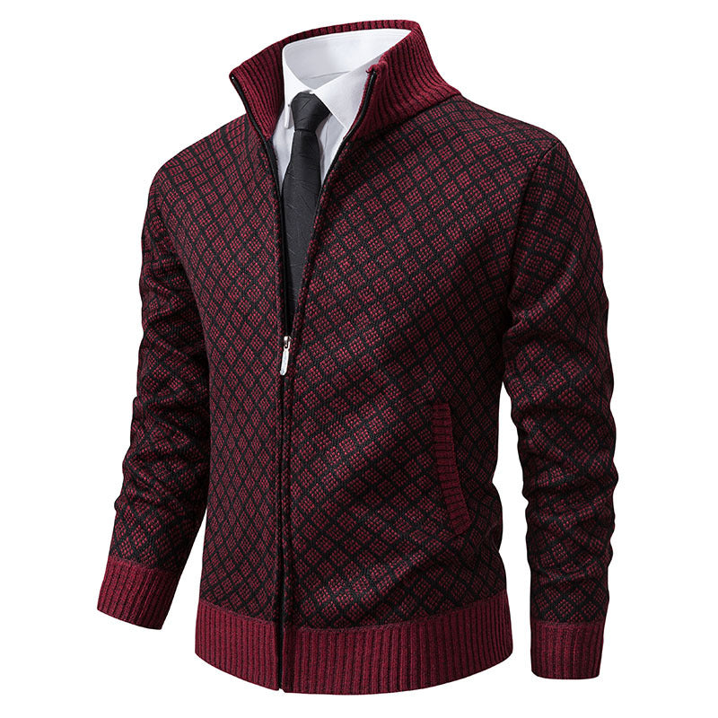 Thickened Plaid Print Jacketss