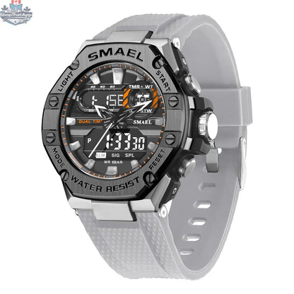 Digital Alloy Electronic Watch Men - Shopthatapp.ca