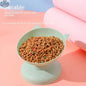 Oversize Cat Food Bowl — Durable Plastic Pet Dish in 6 Colors - Shopthatapp.ca
