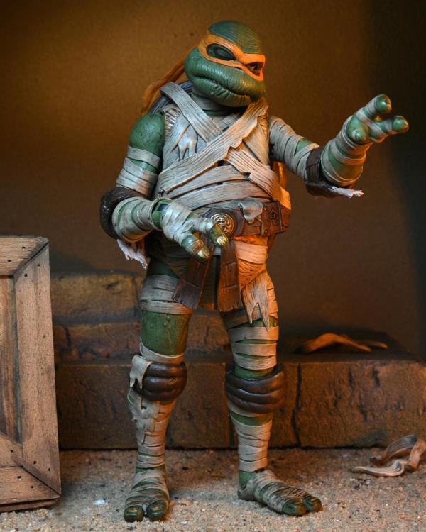Universal Monsters x Teenage Mutant Ninja Turtles Ultimate Michelangelo as The Mummy - Www.Shopthatapp.ca